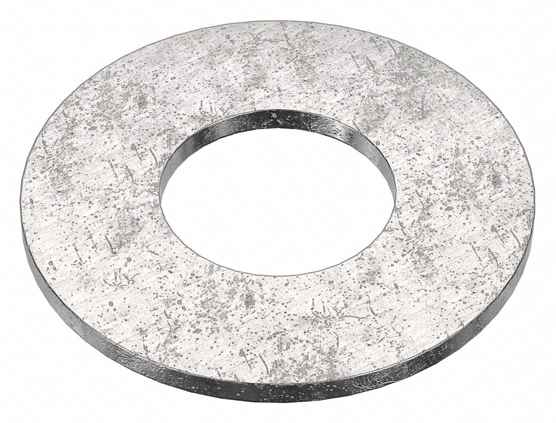 Flat Washer: 18-8, Advanced Corrosion Resist, Stainless Steel, 5/8 in Screw Sz, 18-8, 50 PK