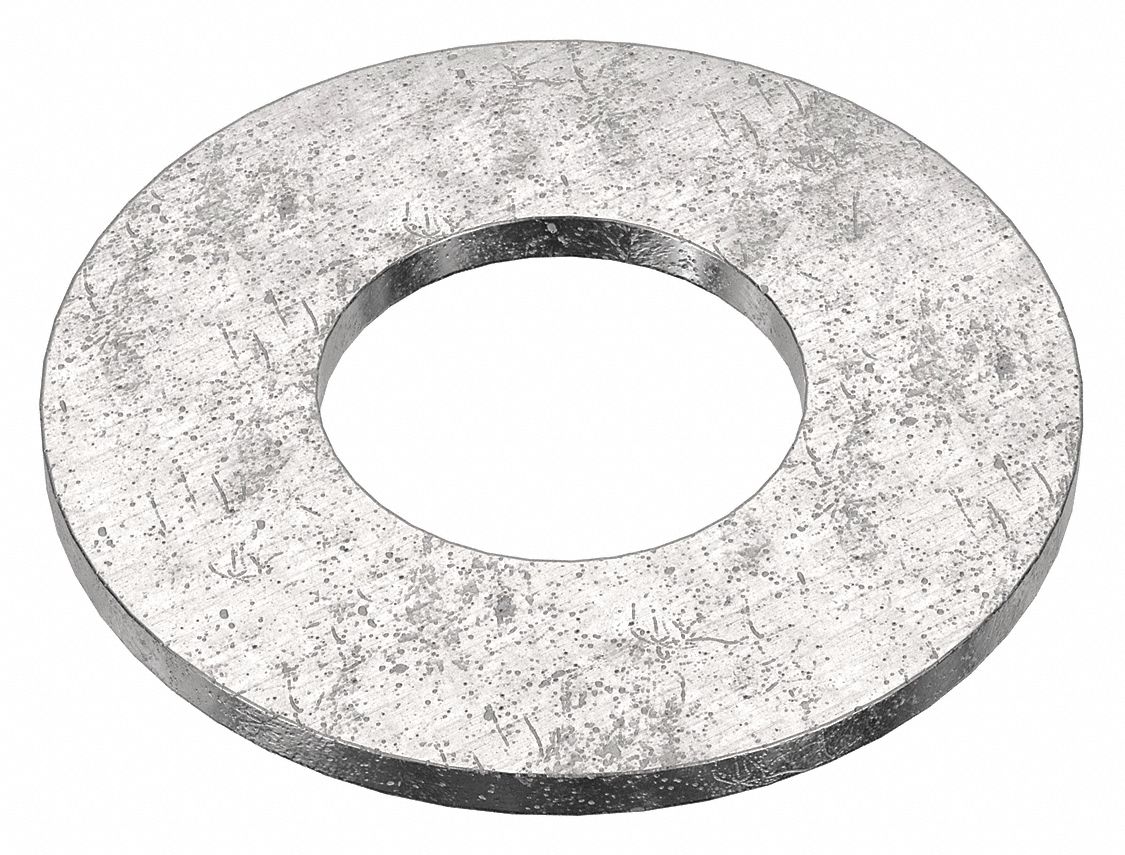 Flat Washer: 18-8, Advanced Corrosion Resist, Stainless Steel, 7/8 in Screw Sz, 2 in Out Dia, 25 PK