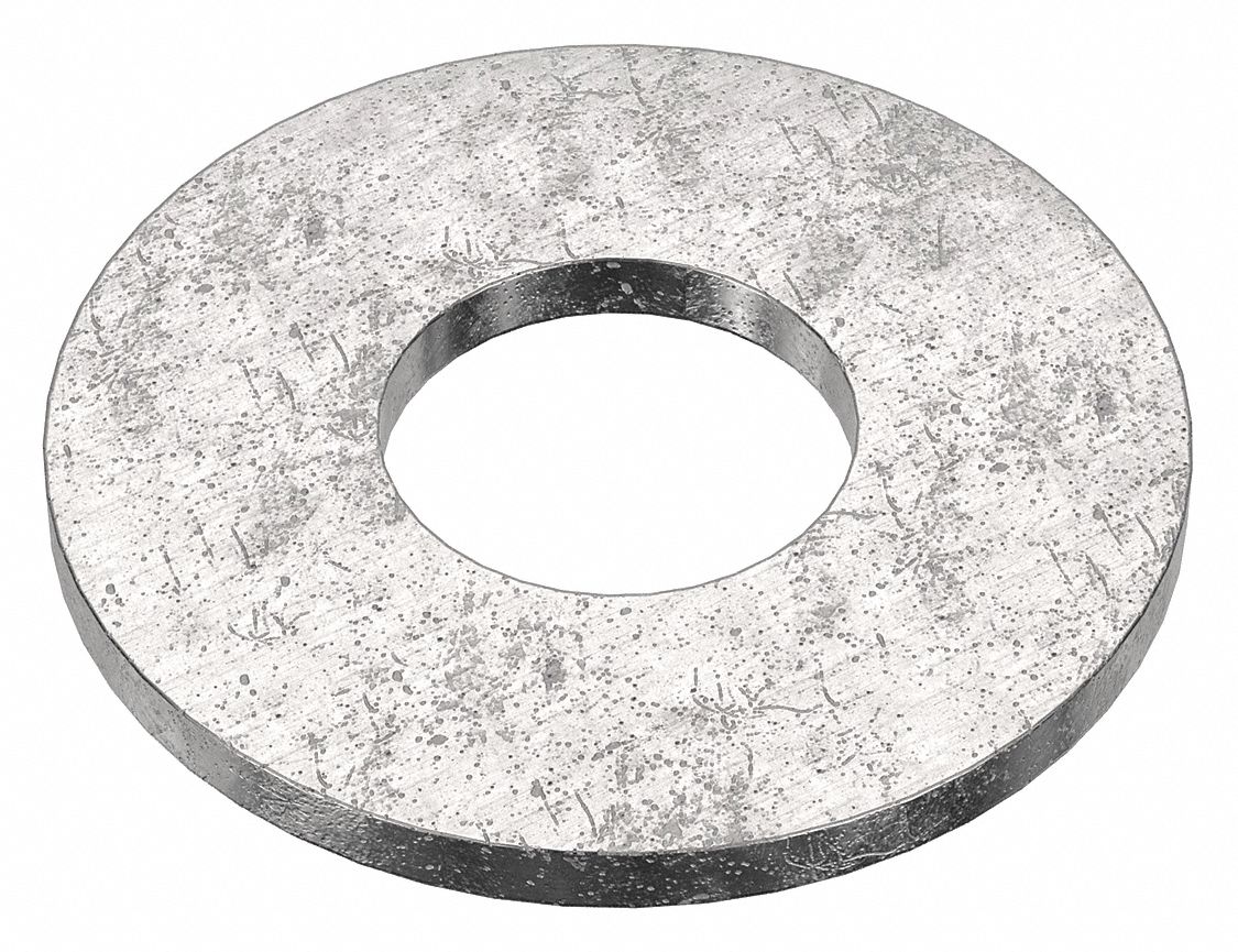 Flat Washer: 316, Advanced Corrosion Resist, Stainless Steel, 1/4 in Screw Sz, 316, 100 PK