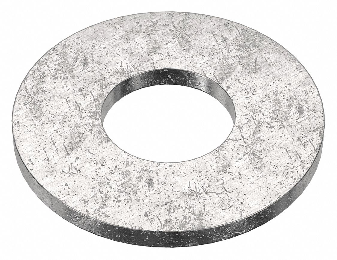 Flat Washer: 316, Advanced Corrosion Resist, Stainless Steel, 5/16 in Screw Sz, 316, 100 PK