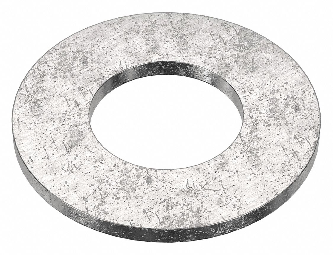Flat Washer: 316, Advanced Corrosion Resist, Stainless Steel, 3/8 in Screw Sz, 316, 10 PK