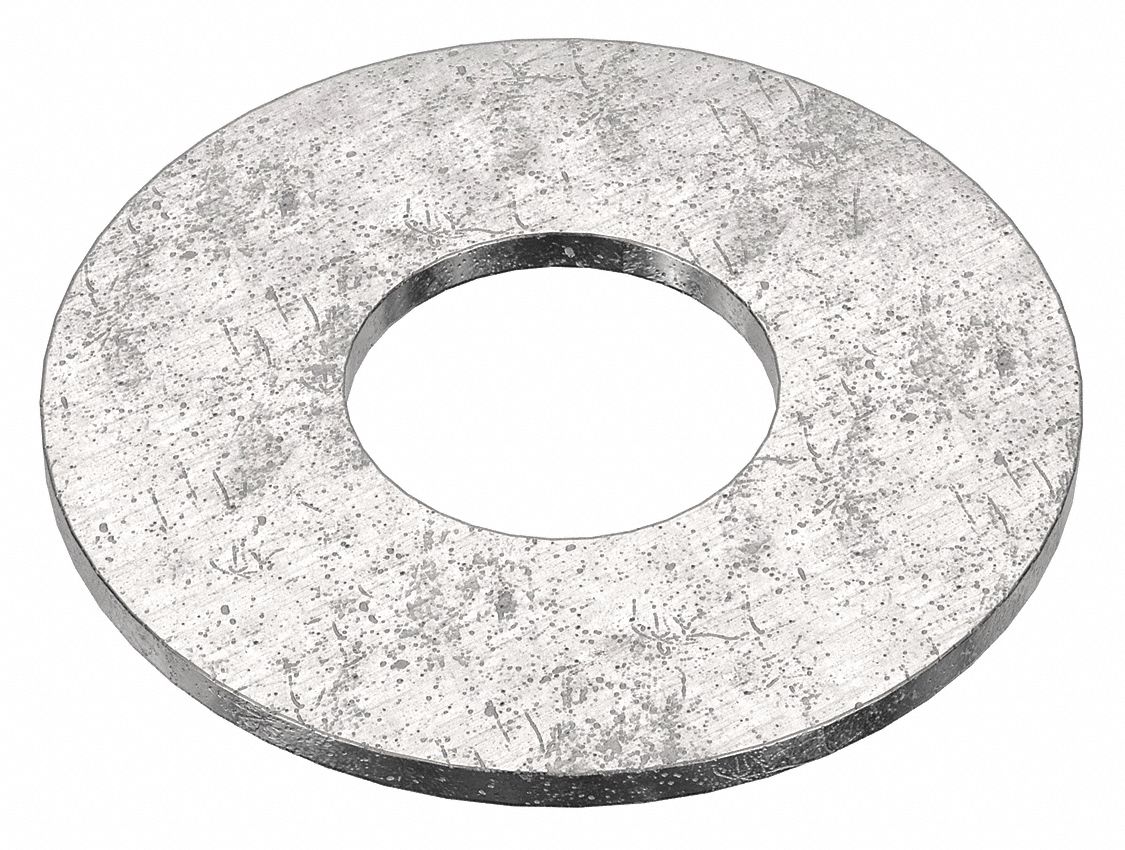 Flat Washer: 316, Advanced Corrosion Resist, Stainless Steel, 7/8 in Screw Sz, 316, 10 PK