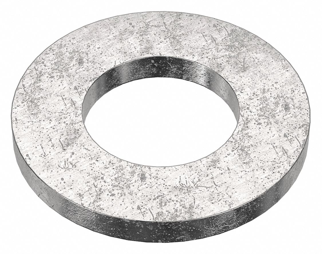 Flat Washer: 316, Advanced Corrosion Resist, Stainless Steel, M10 Screw Sz, 10.5 mm In Dia, 100 PK