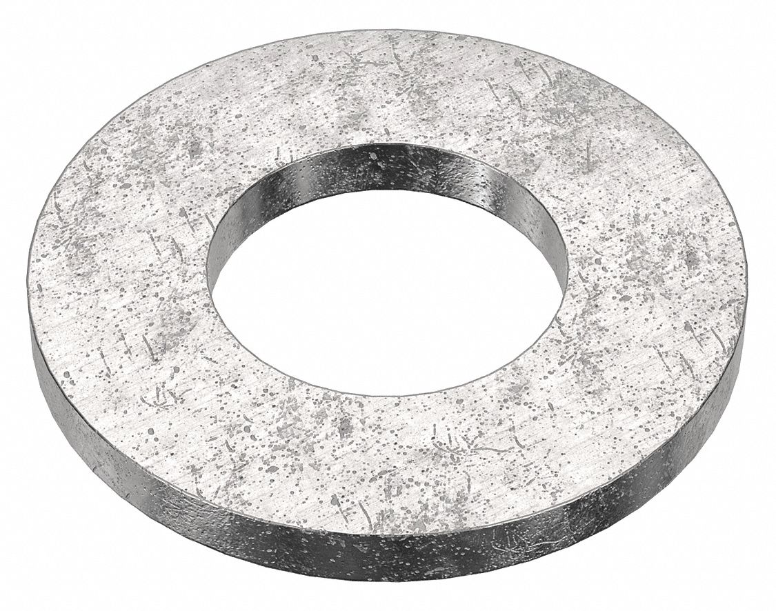 Flat Washer: 316, Advanced Corrosion Resist, Stainless Steel, 1/2 in Screw Sz, 316, 25 PK