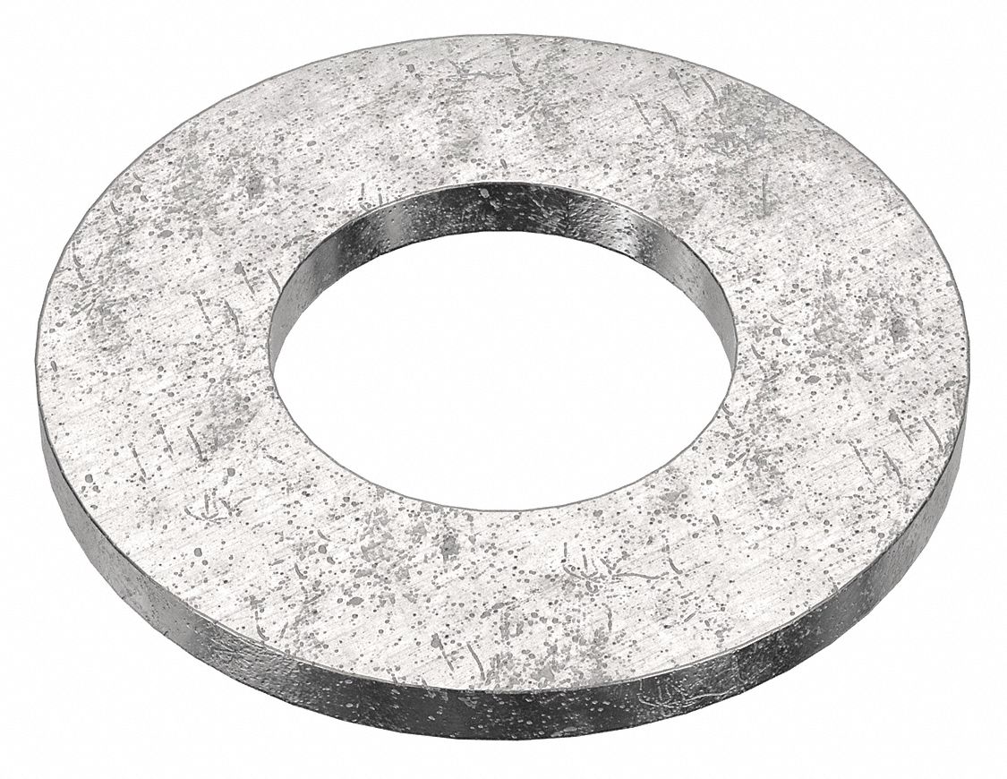 Flat Washer: 316, Advanced Corrosion Resist, Stainless Steel, 5/8 in Screw Sz, 316, 10 PK