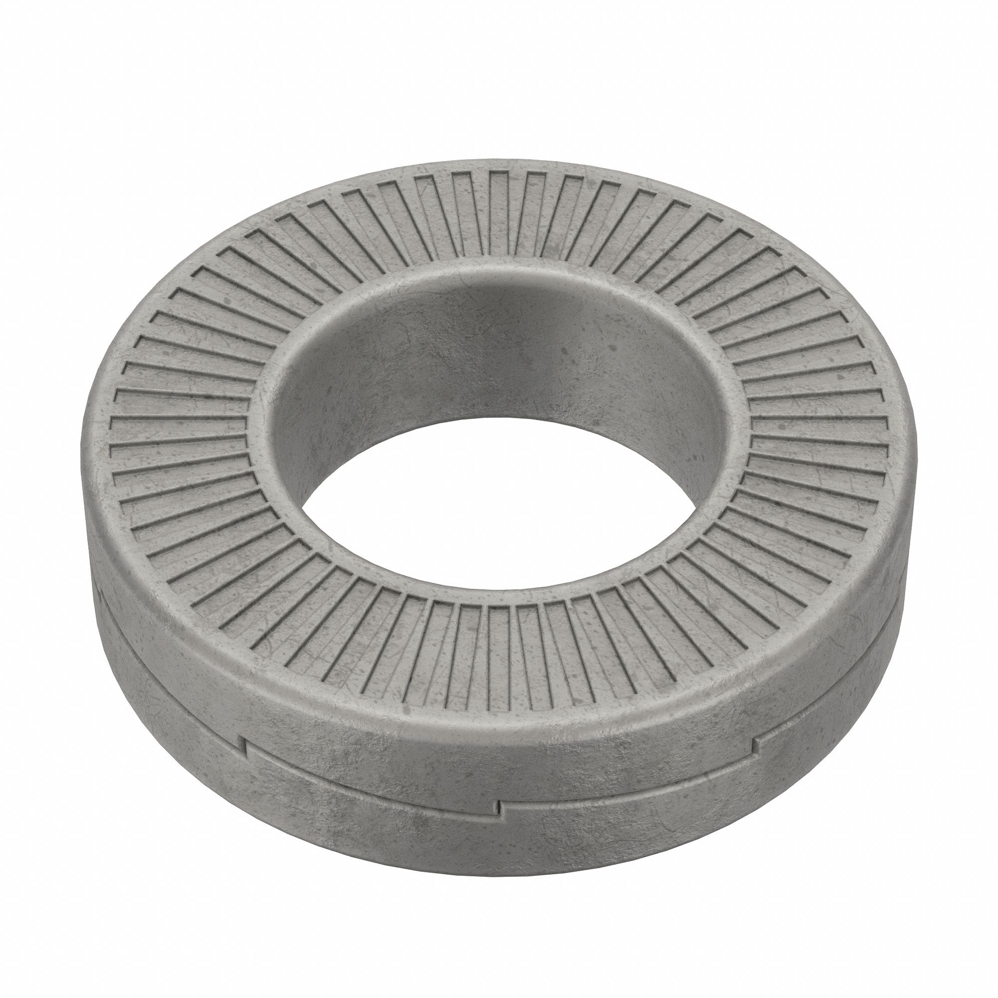 Wedge Lock Washer: Case Hardened, Steel, 1/4 in Screw Sz, 17/64 in Max. Inside Dia, 200 PK