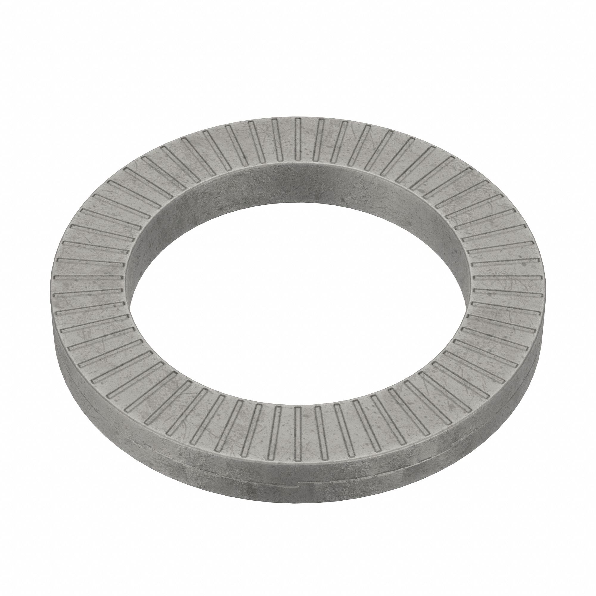 Wedge Lock Washer: Case Hardened, Steel, 1 1/2 in Screw Sz, 1 33/64 in Max. Inside Dia, 25 PK