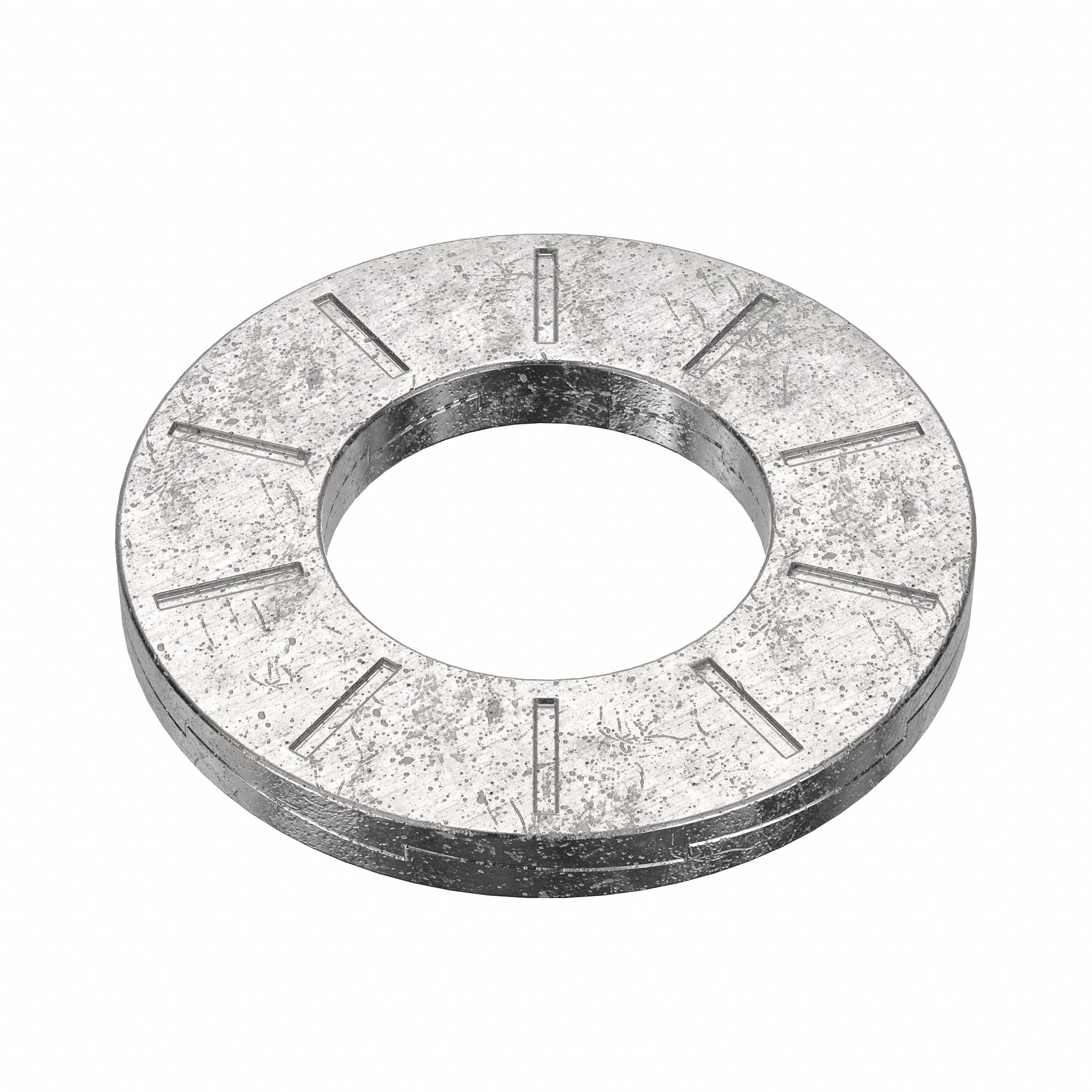 Wedge Lock Washer: Stainless Steel, 5/8 in Screw Sz, 21/32 in Max. Inside Dia, Not Reusable, 100 PK