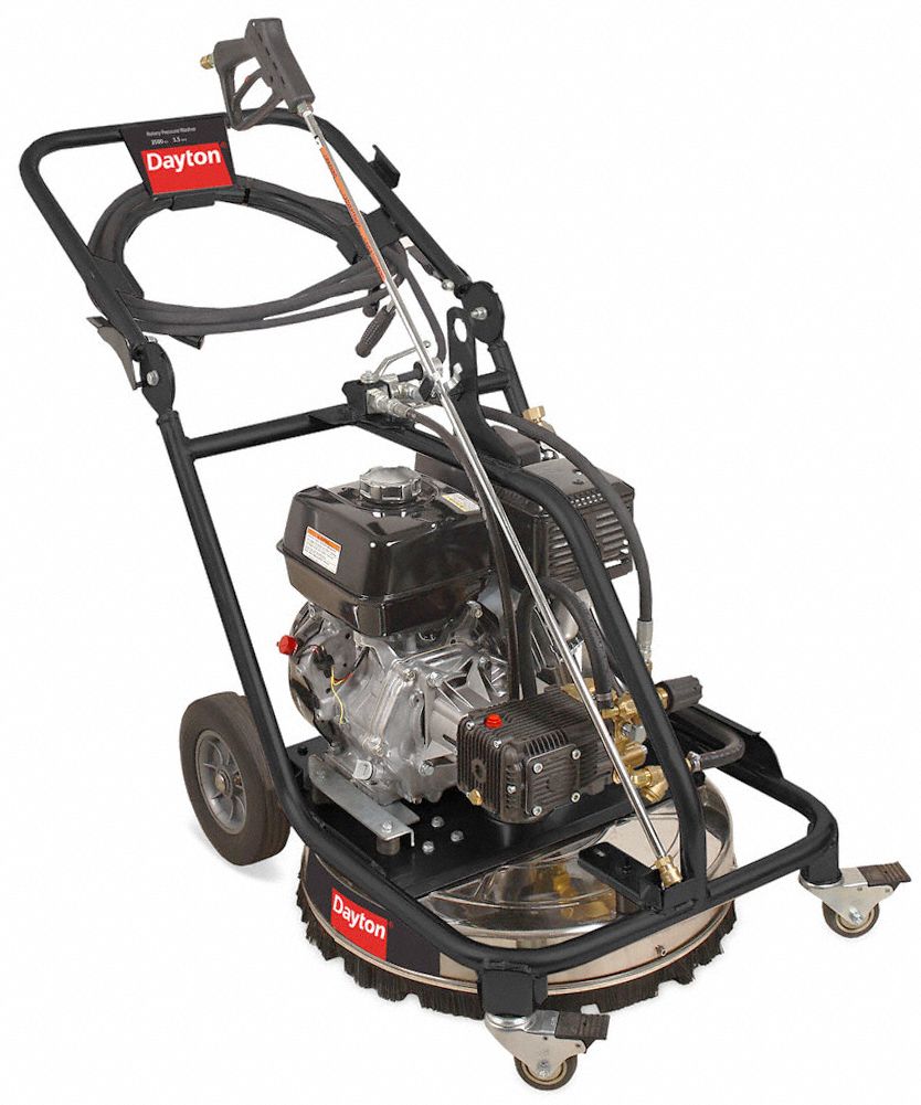 DAYTON Rotary Surface Cleaner/Pressure Washer 24 in Cleaning Path