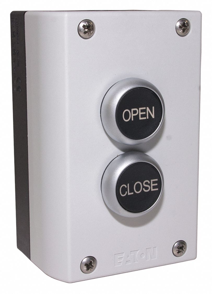 Control Station: Open-Close, Momentary Contacts, Indoor/Outdoor
