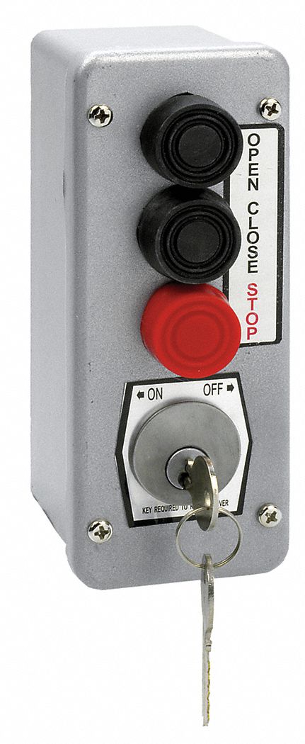 American Garage Door Supply Control Station 3 Buttons Nema 4x