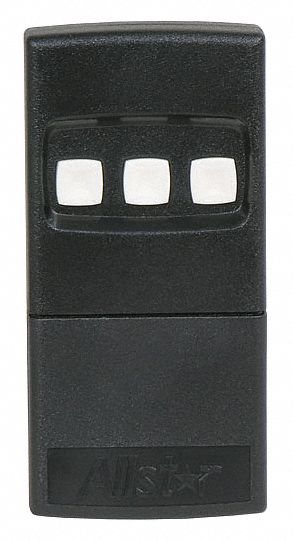 Radio Transmitter: Open-Close-Stop, Momentary Contacts, Indoor, Portable