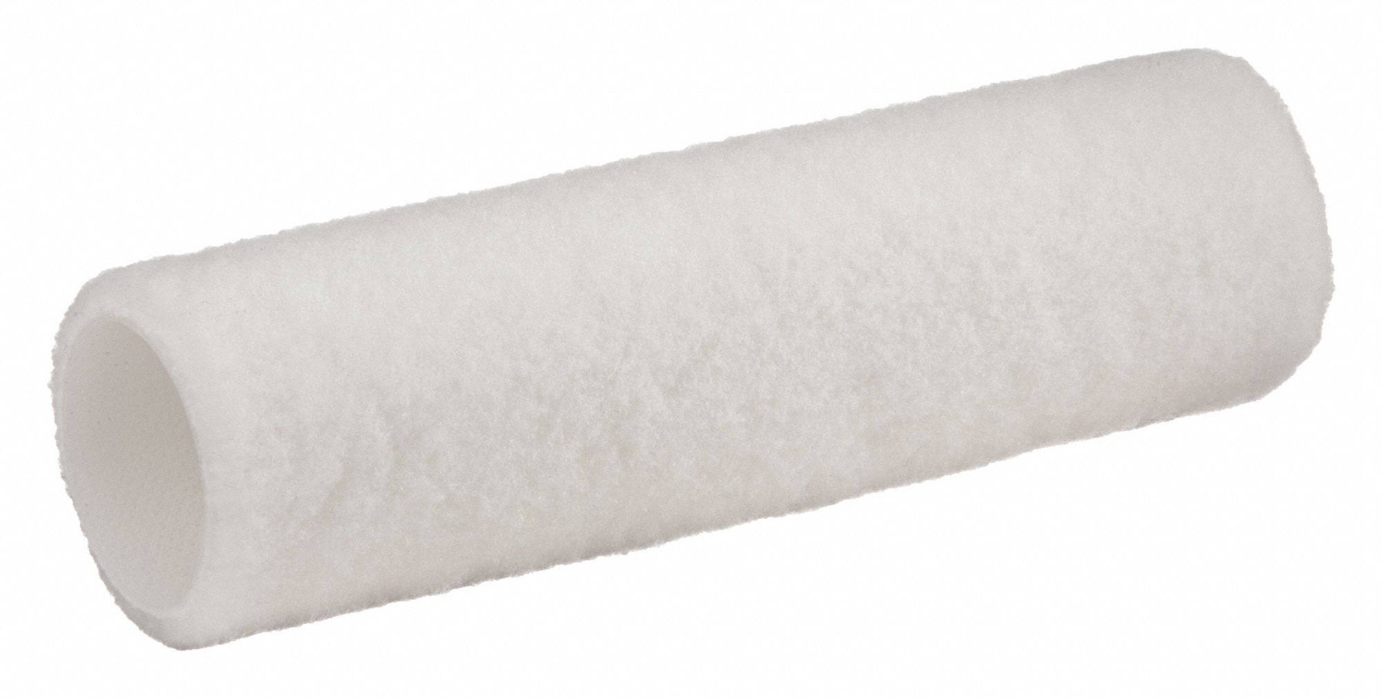 Paint Roller Cover: 7 in Lg, 1/4 in Nap Size, Mohair Fabric/Polyester, Mohair Blend, Std