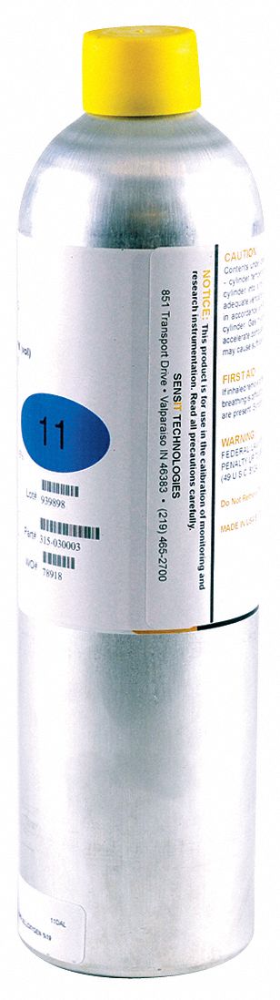 Bump Gas, CO, CH4 LEL, O2, 11L