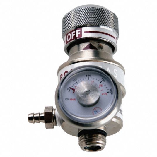 SENSIT Gas Regulator, Flow Rate 0.5Lpm - 36T538|880-00060 - Grainger