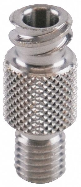 Luer Connector: 3/8 in Dia, 7/8 in Lg