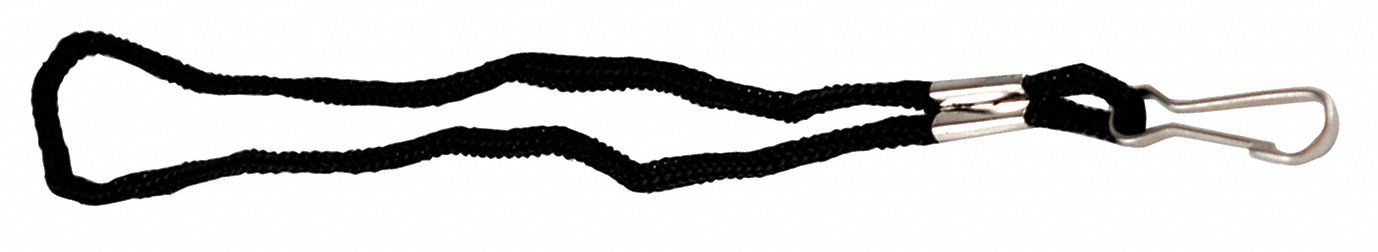 Wrist Strap, Nylon, 9-3/4 in., Black