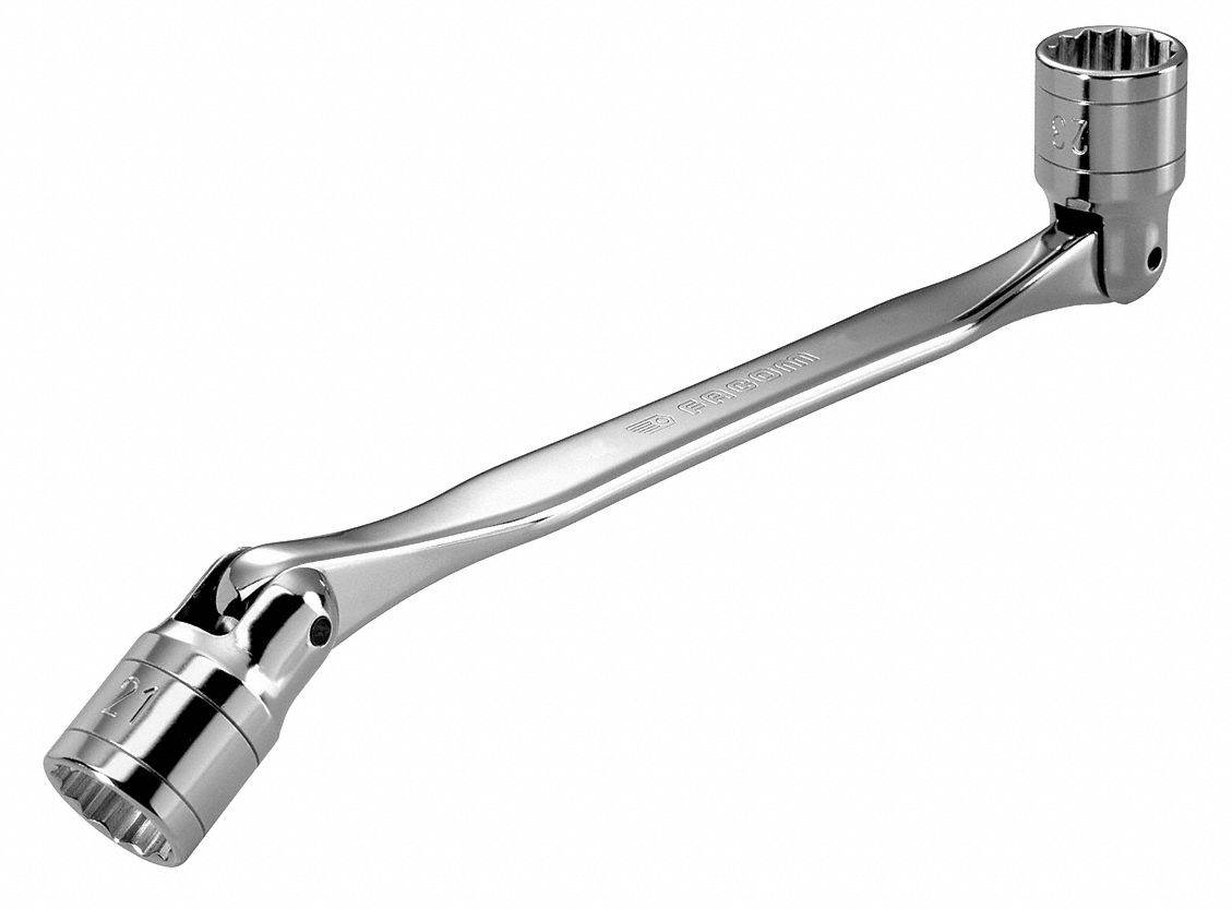 FACOM, 16 mm_17 mm Socket Size, 12-Point, Socket End Wrench