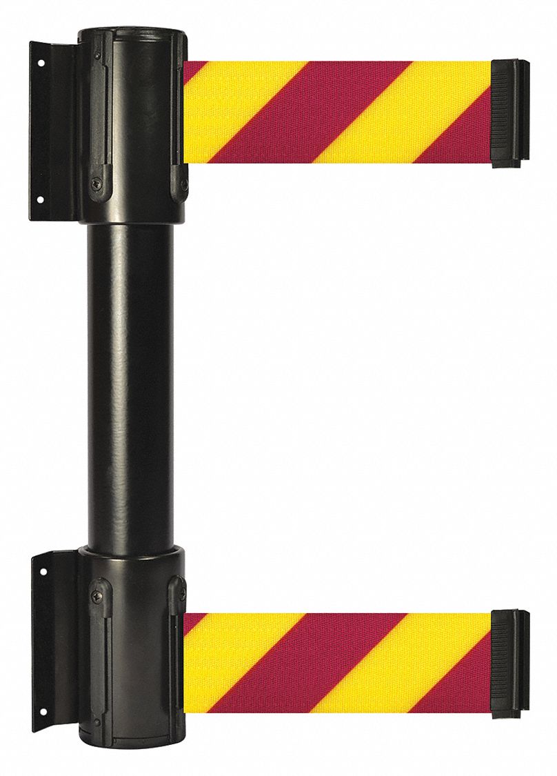 Belt Barrier, Magenta/Yellow