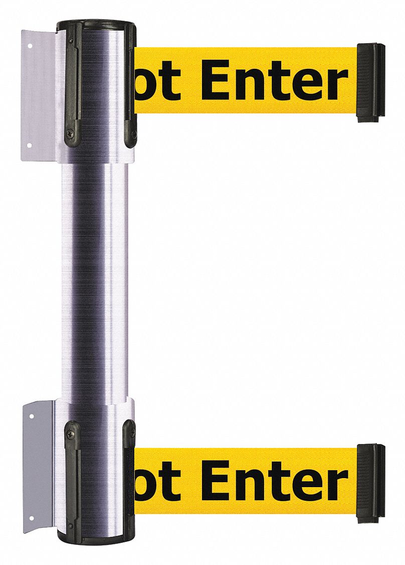 Belt Barrier, 7-1/2ft, Caution-DoNot Enter