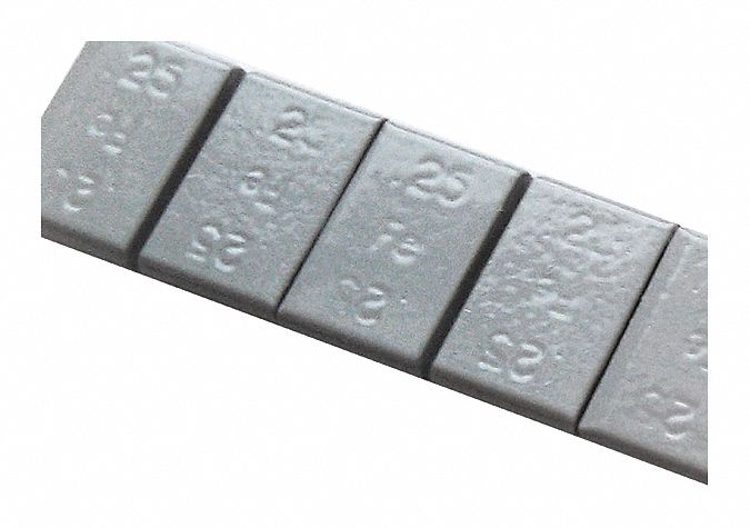 ARROW 1/2oz Grey Stick-On Wheel Weights – 576pcs (2 Boxes), Adhesive Tape Tire Balancer