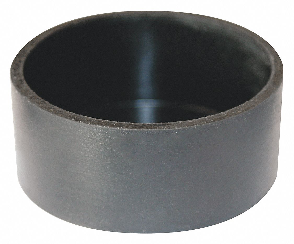 Low Skid Boot: Low Skid Boot, 3 in Dia Transporter, 1 3/8 in Overall Ht, 3 in Overall Dia