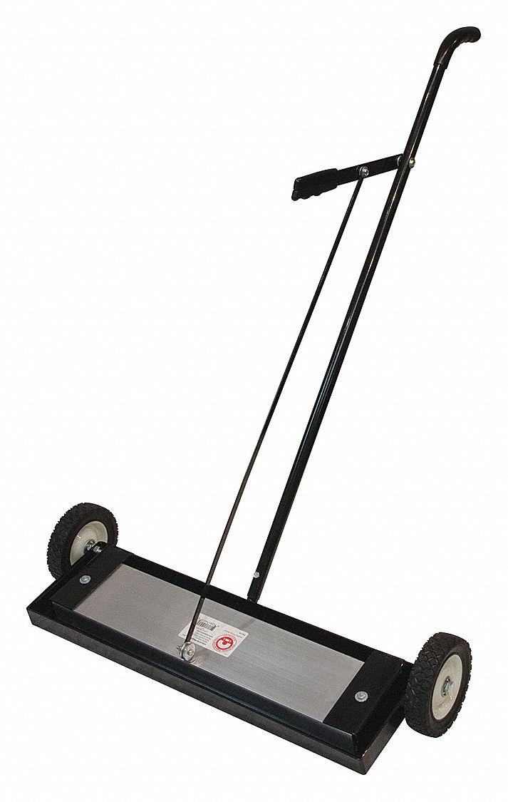 FLOOR SWEEPER,7-1/2INL X 29-1/2INW,STEEL