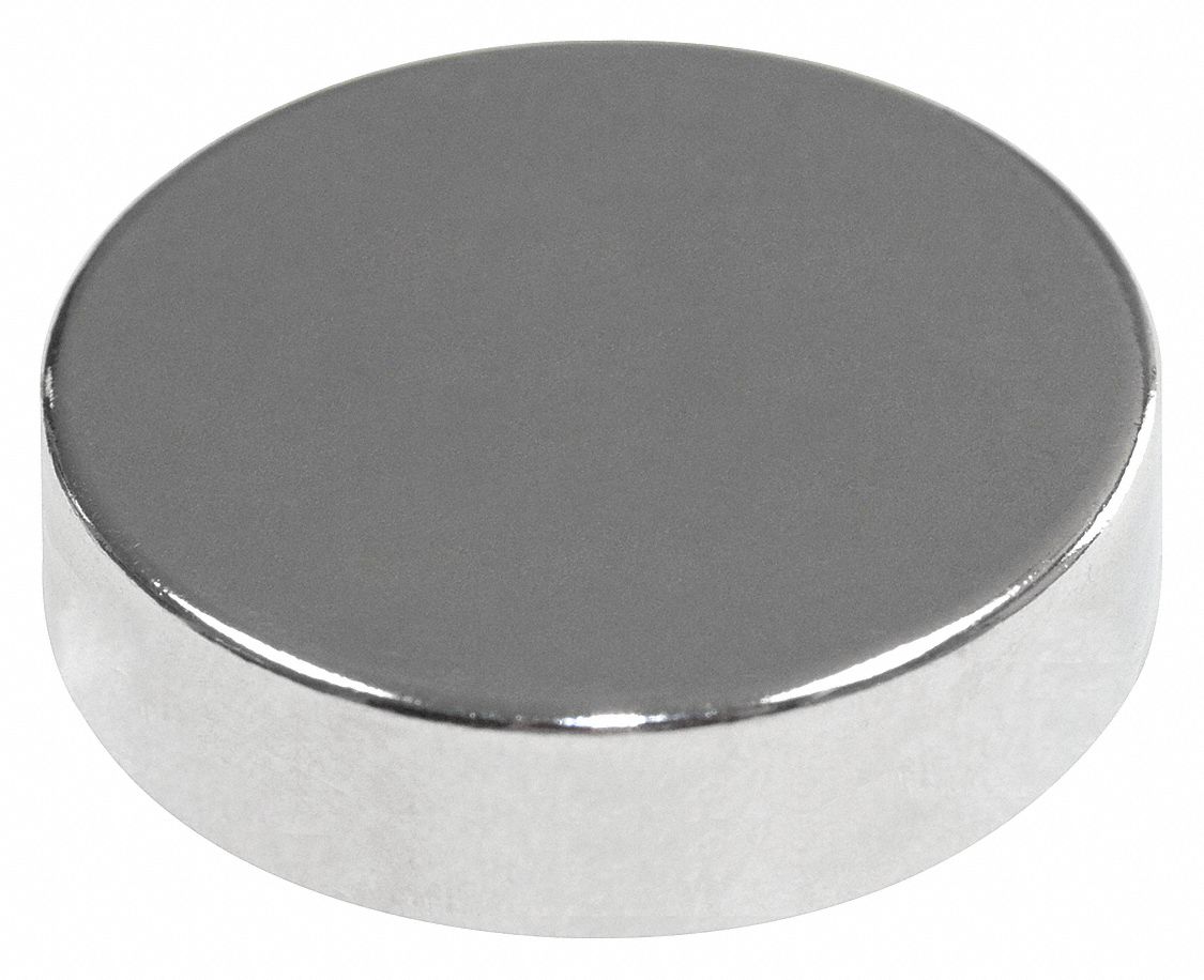 MAGMATE Disc Grade 35 Neodymium Rare Earth, Nickel Plating, 16