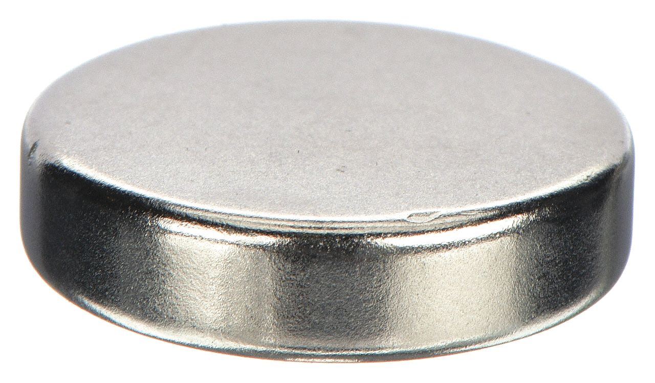 MAGMATE, Grade 35 Neodymium Rare Earth, Nickel Plating, Disc