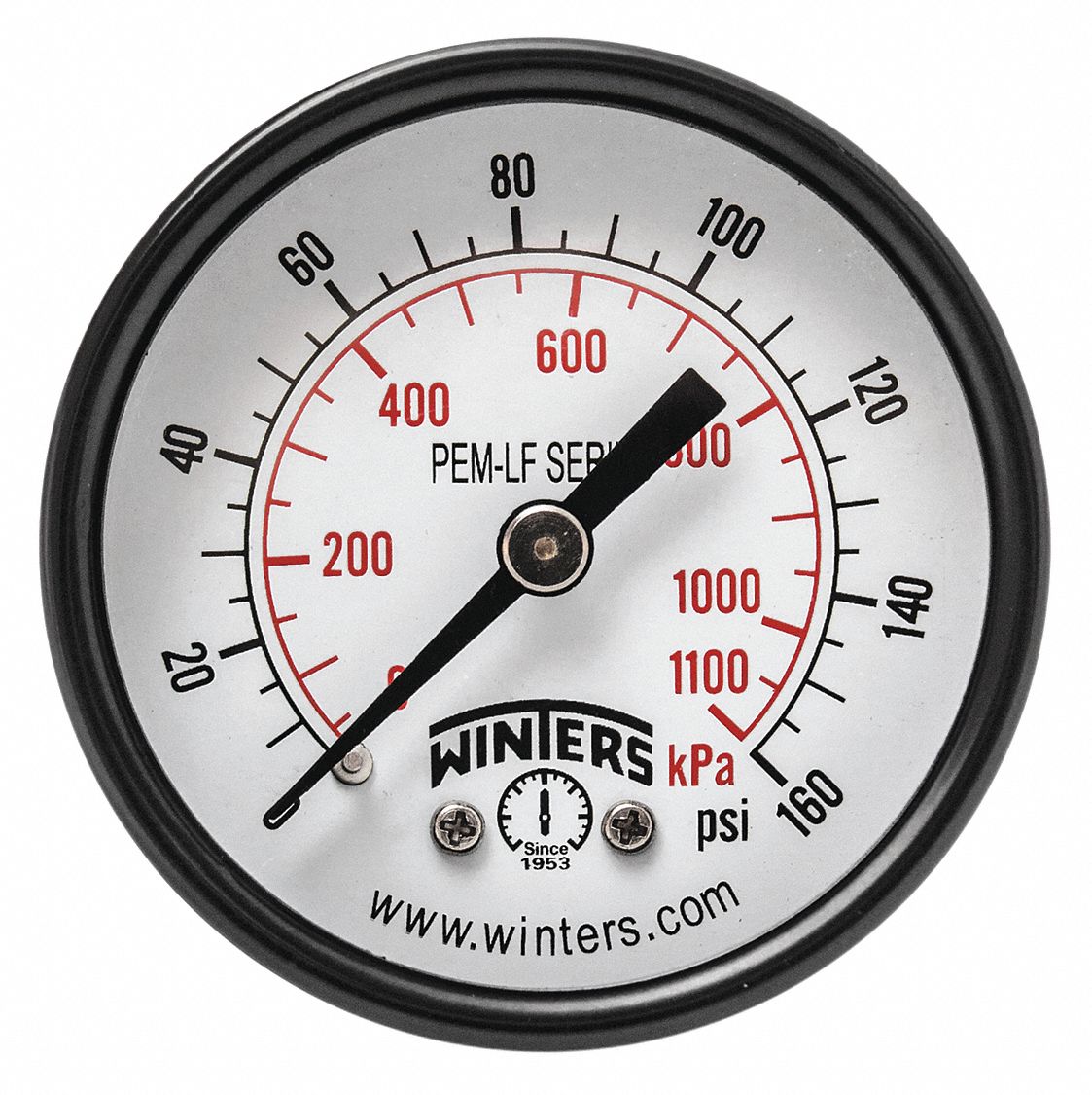 winters pressure gauge