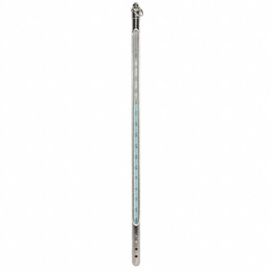 VEE GEE Liquid In Glass Thermometer, Temp. Range 20° to 150°C, ASTM