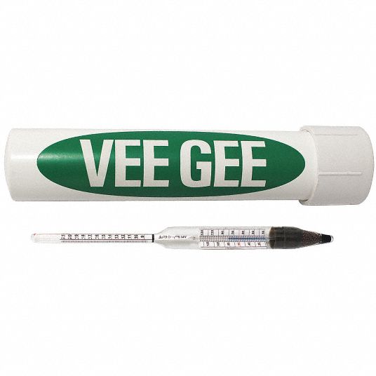 VEE GEE Hydrometer Case 36TY4566CS13 Grainger