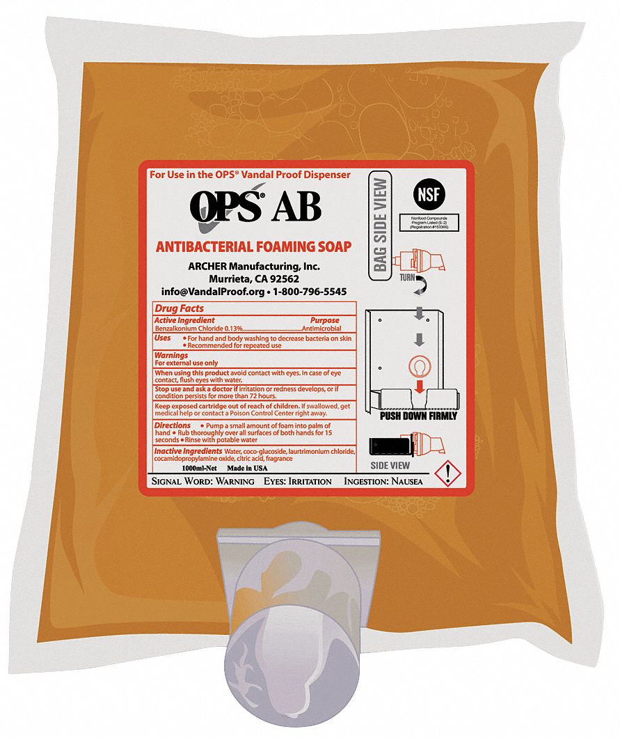 OPS AB Antibacterial Soap PK2