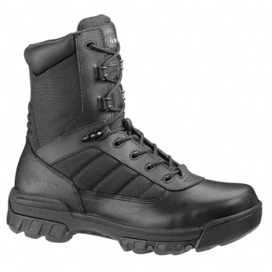 Bates boots with zipper on sale