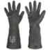 Neoprene Chemical-Resistant Gloves with Polyester Liner, Supported