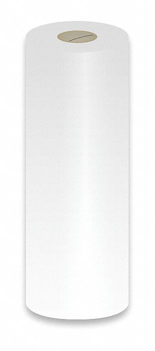 Single-Color Printer Ribbon: 6 1/2 in x 984 ft, White, Resin, VNMR165W1, 250 Panel Sets