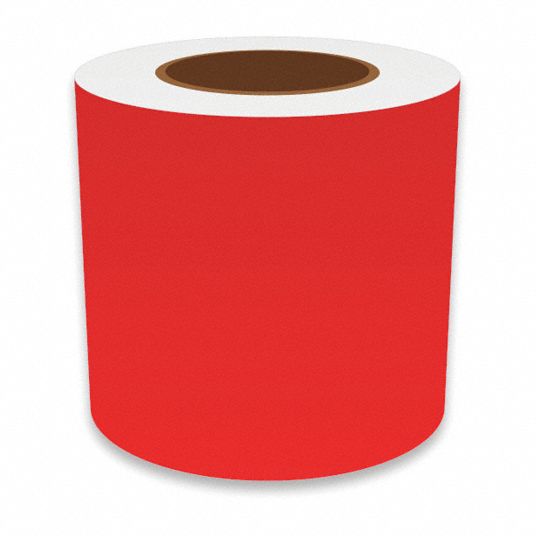 5 In X 150 Ft Vinyl Continuous Label Roll 36uu23vnmrd 3127 Grainger