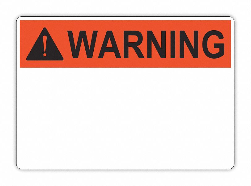 3X5IN ANSI WARNING HEADER 250/ROLL
