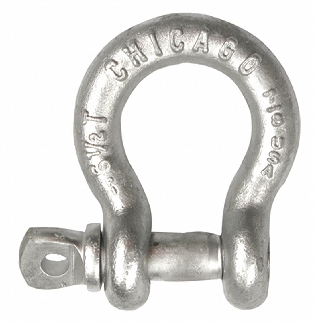 GRAINGER APPROVED 55AY01 Chain Shackle,Screw Pin,3/8" Body Size 