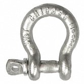 Details about   GRAINGER APPROVED 55AY18 Anchor Shackle,Screw Pin,3/8" Body Size 