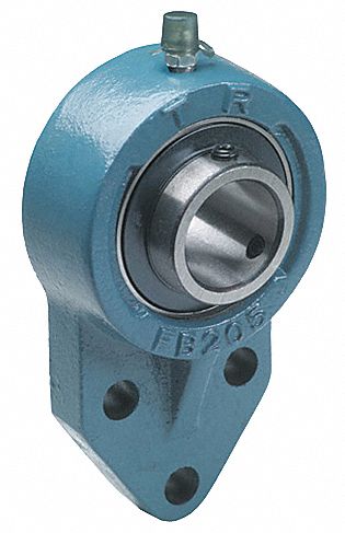 FLANGE BEARING,3-BOLT,BALL,1