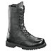 Military/Tactical Plain Toe Boots, Style Number E02184, Black