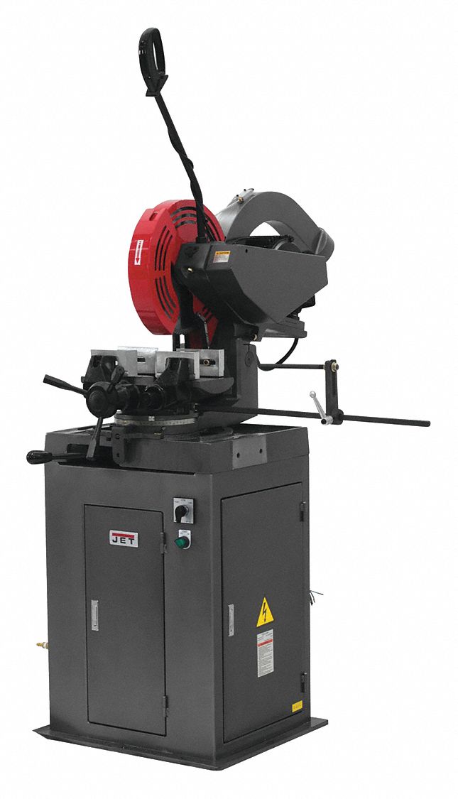 Cold Saw: Manual, 14 in Blade Dia. - English, 356 mm Blade Dia. - Metric, 220V AC