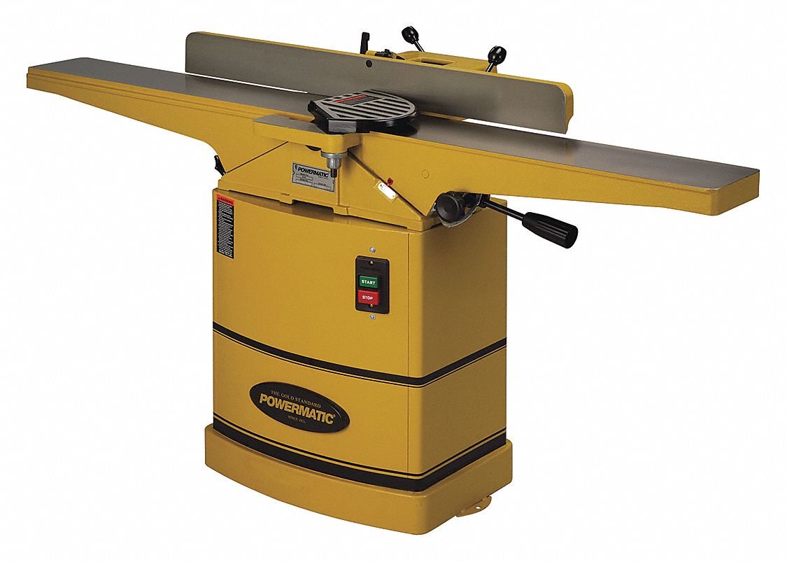 POWERMATIC, 115V, SinglePhase, Jointer 36VE161791317K Grainger
