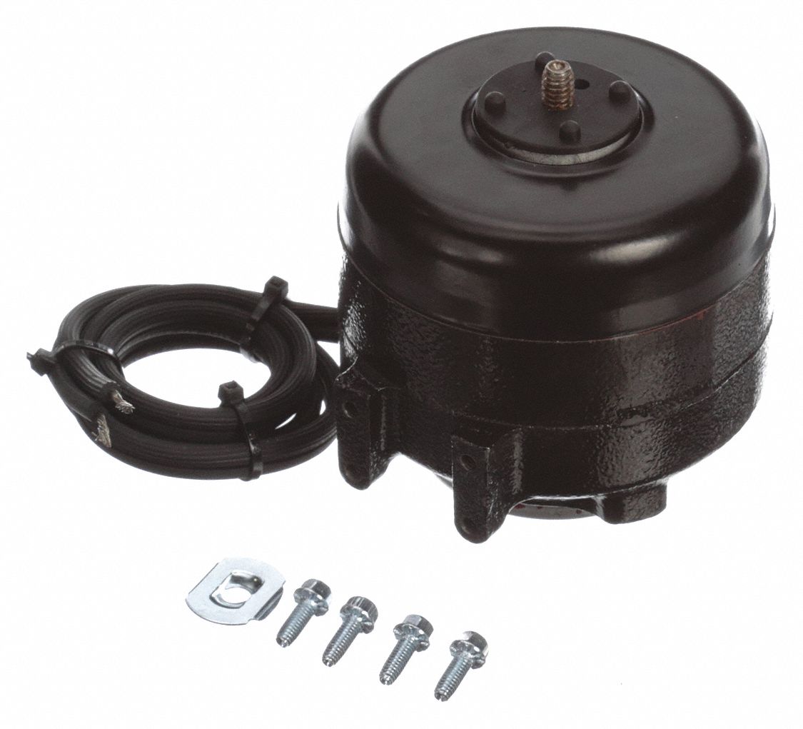 UNIT BEARING MOTOR, CAST IRON FRAME, REAR/DOUBLE FOOT MOUNTING, 16 W OUTPUT, 230 V AC, CCWLE