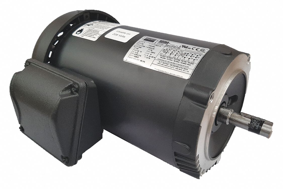 DAYTON GENERAL PURPOSE MOTOR, TOTALLY ENCLOSED FAN-COOLED