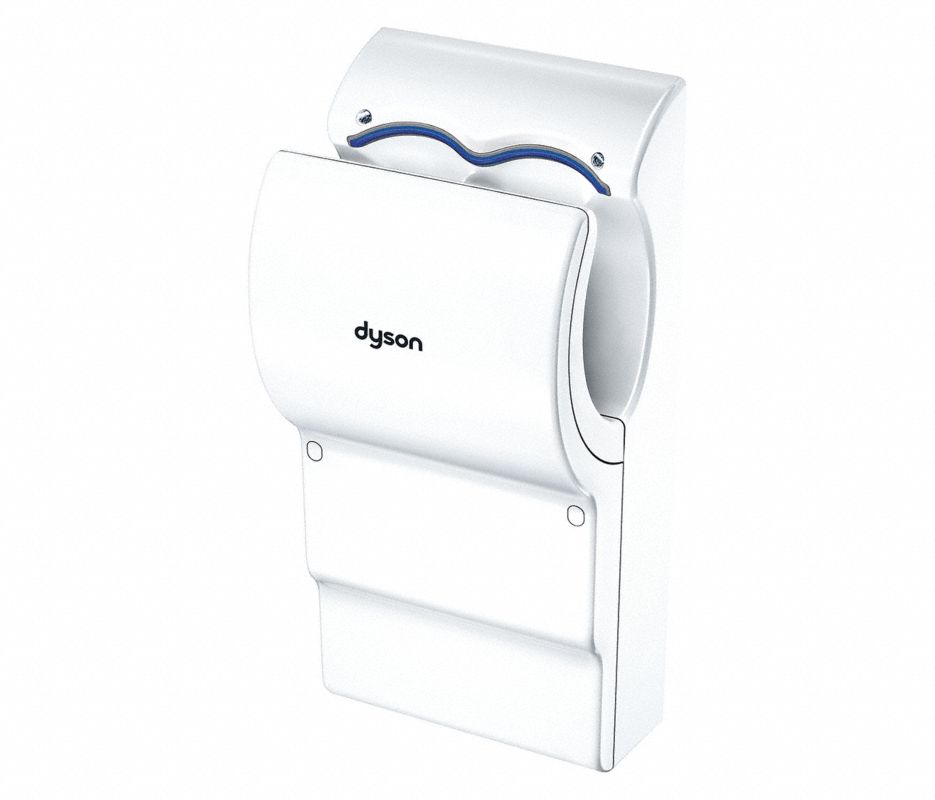 Polycarbonate ABS, Integral Nozzle Automatic Hand Dryer, 200 to 240 Voltage