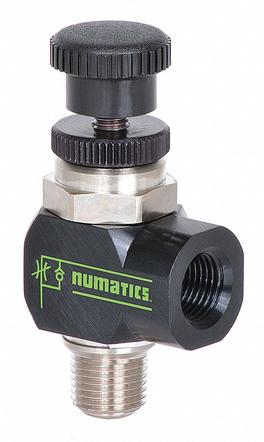 APPROVED VENDOR NEEDLE VALVE,1/4 IN NPT,600 PSI,BRA - Pneumatic