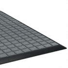 ENTRANCE MAT, WAFFLE, OUTDOOR, HEAVY, 4 X 6 FT, ⅜ IN THICK, PP/RUBBER, BEVELED EDGE