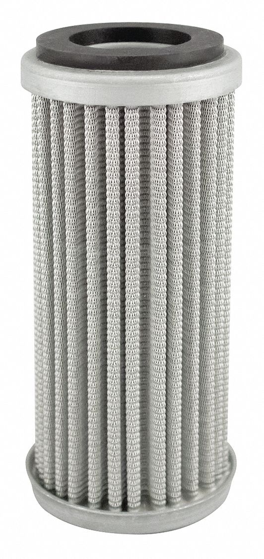 Hydraulic Filter: Hydraulic Fluid, Cartridge, 1 in Inside Dia, 1 3/4 in Outside Dia